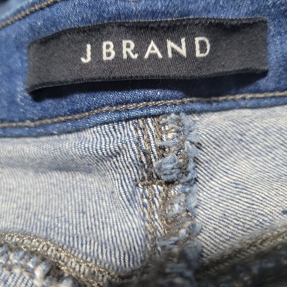 J Brand Super Skinny Enigma Jeans Womens Size 27 Low Rise Medium Wash Denim Pant - Picture 4 of 7